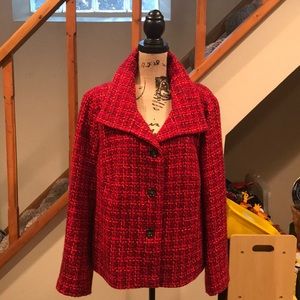 Talbots Women’s Red Blazer Size 2X